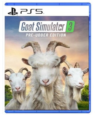 【桌子電玩】！全新現貨！ PS5 模擬山羊 3 中文版 台灣公司貨 Goat Simulator 3 模擬山羊3