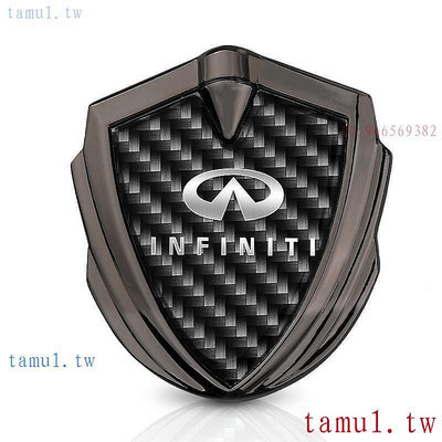 英菲尼迪Infiniti 車標貼g37 用屬3D車貼 g25jx35車標飾外飾改-極致車品店