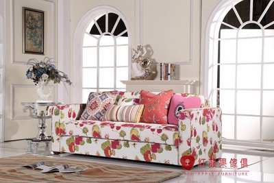 [紅蘋果傢俱] HM-2066 新古典系列 歐式 沙發 法式 絨布沙發 奢華三人位沙發 多款樣式 任君挑選