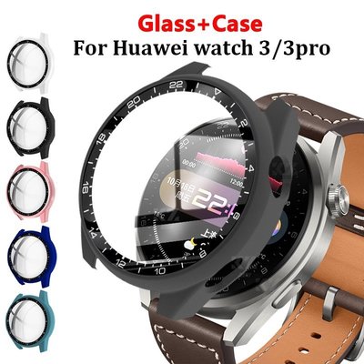 華為手錶Huawei Watch 3 pro 48mm 46mm 錶殼屏幕保套殼全包殼膜一體軟TPU防刮輕巧邊保護框-竹