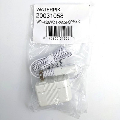 Waterpik 2孔原廠充電器 適 WF-13 360 462 攜帶型掌上型沖牙機洗牙機_FF4