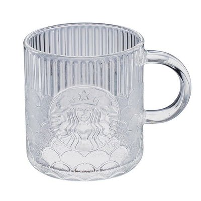 星巴克 透明女神鱗片玻璃杯 Starbucks 2020/3/11上市