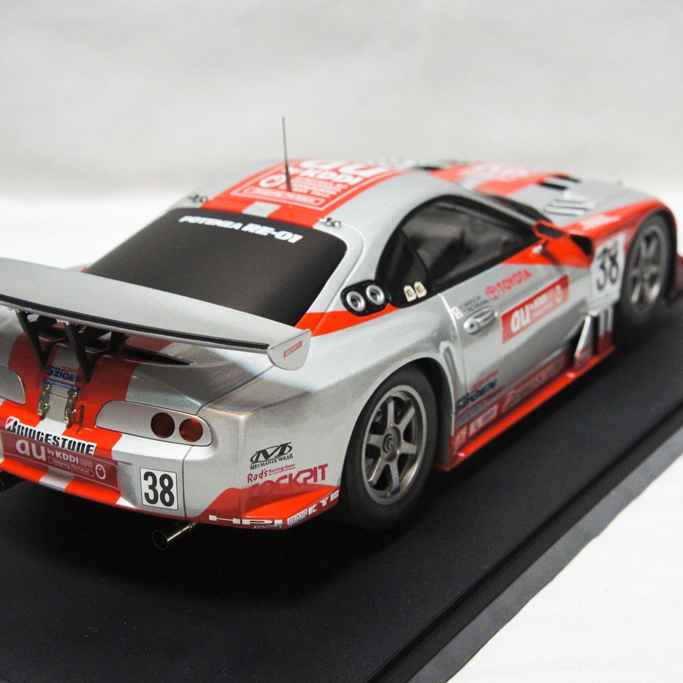 超值特價】1:18 AUTOart Toyota Supra No.38 JGTC 2003 日本房車賽