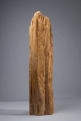 【啟秀齋】陳漢清 鍾情山水系列 萊 肖楠木雕刻 2009年創作 附作品保證書 高約103公分