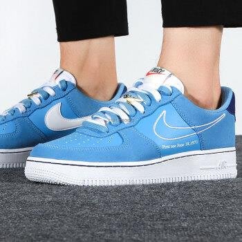 Nike Air Force 1 Low First Use 白藍 經典休閒百搭板鞋DB3597-400男女鞋