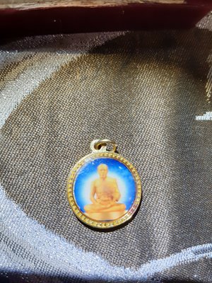 金欣古玩，泰國件佛牌銅件，龍婆術佛牌拍賣～01249～寶