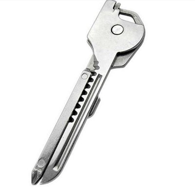 工具鑰匙 鑰匙刀萬用工具 瑞士刀萬用鑰匙 鑰匙圈6合1 非 SWISS+TECH