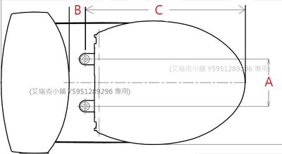 [免治馬桶 轉接套件] 將TOTO免治馬桶蓋 裝到 Villeroy &amp; Boch VB V&amp;B 馬桶 TCF6530T