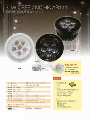 AR111聚光爆亮豆膽杯燈☀MoMi高亮度LED台灣製☀獨家日本進口日亞化 展場專用20W/30W/40W 附強頻變壓器