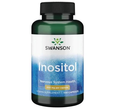 【天然小舖】Swanson Inositol 肌醇 650 mg *100 顆