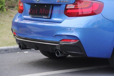 XCI 寶馬 BMW F22 M-tech E款 卡夢 碳纖維 後下巴 台灣製造 密合度超優 235 240