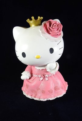 ＊阿威的藏寶箱＊【特價  穿粉紅色凱蒂貓Hello Kitty音樂盒】品相優 值得購買