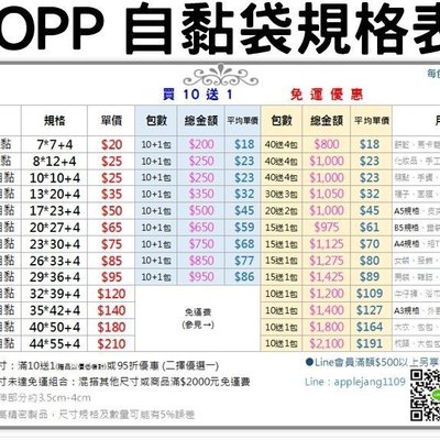 買10送1包 1100入 13號opp自黏袋13 20cm 超透明包裝袋塑膠袋透明自黏袋外包袋 黛渼塑膠 包裝材料 Yahoo奇摩拍賣