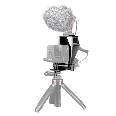 王冠攝影 Ulanzi GP-5 GoPro8/7/6/5 通用自拍Vlog 折射鏡 拍照攝影三冷靴 拓展補光燈 麥克風