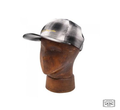 GOODFORIT / 日本H.W.DOG&CO. OLD CHECK CAP幅射格紋亞麻帽款/三色