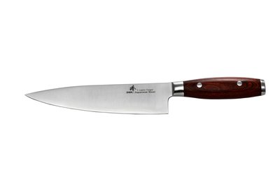 臻 ZHEN ✩日本進口頂級三合鋼✩ 210mm 牛刀 (主廚料理刀 廚師刀) ~ 楓木柄