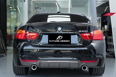 【政銓企業有限公司】BMW F32 F33 F36 MTECH 保桿 專用 P款 雙邊單出 高品質 卡夢 後下巴 435