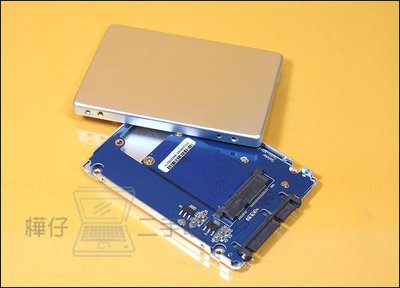 【樺仔南港店】新款 m-SATA(mini PCI-E) 轉2.5吋 SATA3硬碟轉接盒 7mm