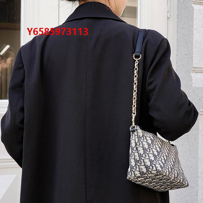 包包肩帶適用于dior迪奧oblique飯盒包肩帶鏈條包包單肩斜跨包帶