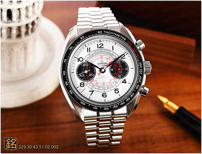 大銘腕錶 全新現貨 OMEGA 歐米茄 超霸雙眼計時 脈搏錶 43MM OA274227