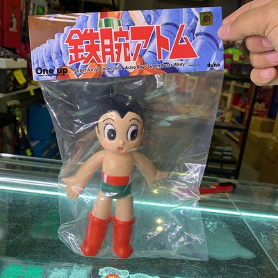 Auxtoy 日本製 稀少 綠褲限定配色 初行版 原子小金剛 19公分高 dune astro boy 阿童木