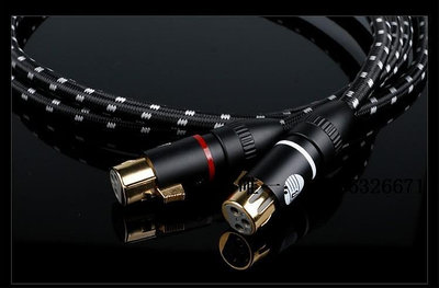 詩佳影音JIB德國蟒蛇發燒級XLR卡儂母頭對RCA蓮花頭公信號線音頻線BEB2005影音設備
