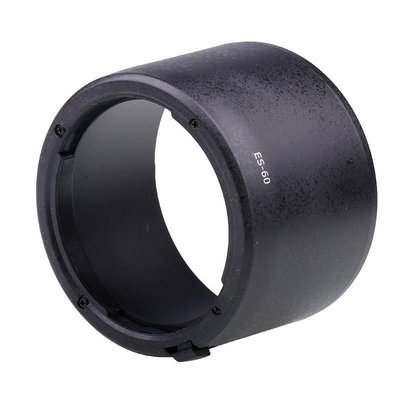 適用佳能ES-60 遮光罩EOSM50M100相機EF-M 32mm f1.4 STM鏡頭43mm