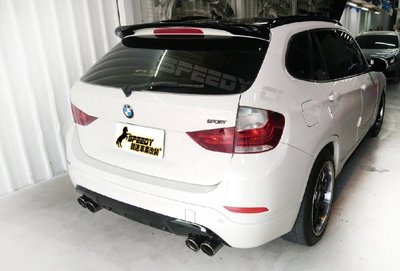 BMW 寶馬 X1 E84 尾翼 另有碳纖維 carbon 實車