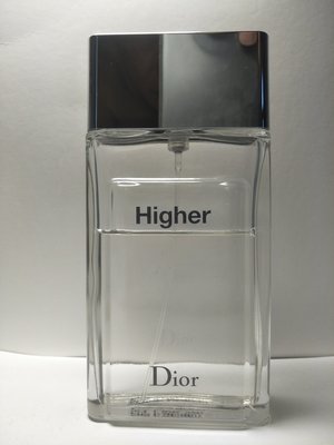 愛買精品~Dior迪奧Higher淡香水(二手商品~) 瓶身100ml