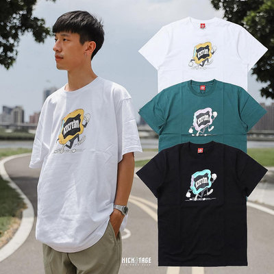 BBC RUN SS TEE 白色 森林綠 黑色 奔跑冰淇淋 印花 短T【431-4203】【雅妤潮鞋】