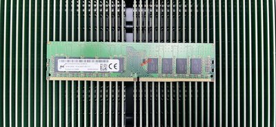 MT 鎂光 16G 2RX8 PC4-2400T ECC DDR4 UDIMM 純ECC 伺服器記憶體條