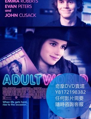 DVD 海量影片賣場 成人世界/Adult World  電影 2013年
