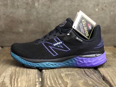 NEW BALANCE NB 880 GTX 慢跑鞋 全防水 黑 紫綠 漸層 女版 W880X11