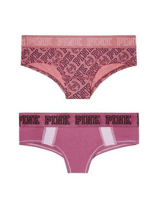 【♥美國派♥】(XS/S號) 維多利亞的秘密Victoria's Secret棉質內褲PINK LOGO小褲CHEEKY