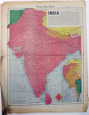 （徐宗懋圖文館）1942年第二次世界大戰印度作戰地圖