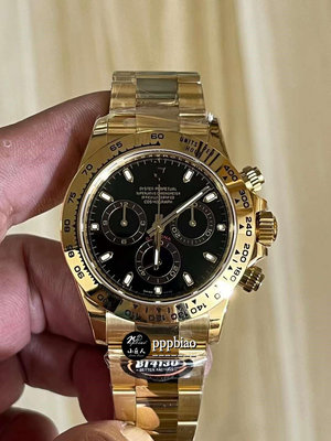 限量 BT 全金黑盤迪通拿 116508-0004  手錶 男士手錶 女士手錶