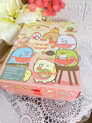 『 貓頭鷹 日本雜貨舖 』日本草莓系列🍓-角落生物長方形抽屜