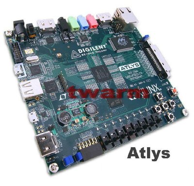 《德源科技》r)Atlys Spartan6 FPGA開發板/學習板 Digilent Xilinx 91FPGA