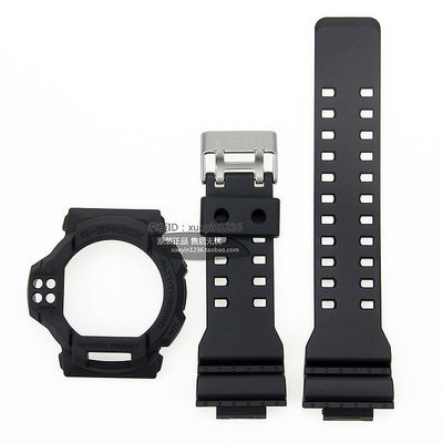 正品卡西歐手錶帶男配件GDF-100BB-1黑色樹脂錶鍊錶殼G-SHOCK手錶