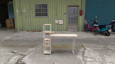 【安鑫】新北土城二手家具~4尺鐵製書桌 電腦桌 工作桌 OA桌!【A2502】