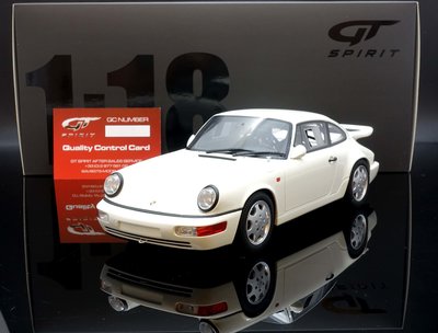 【M.A.S.H】現貨特價 GT Spirit 1/18 Porsche 911 (964) Carrera 4 白
