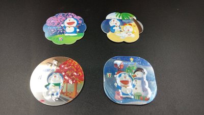 7-11 小叮噹 Doraemon 哆啦A夢立體磁鐵 四季版4款
