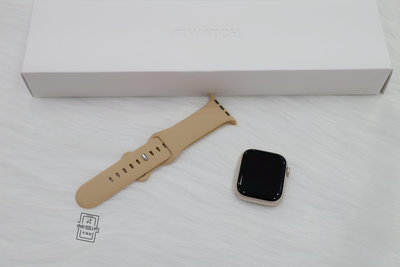 【林Sir 手機 嘉義館】9成新 Apple Watch S7 | 45mm |GPS版 |鋁金屬  | 星光色