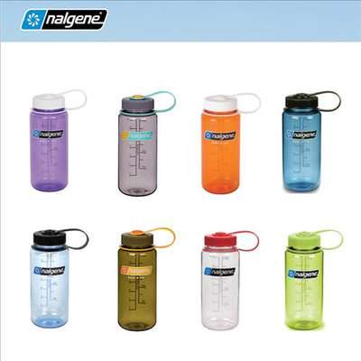 【Nalgene】美國製寬嘴水壺/運動水瓶/廣口瓶500cc 耐熱100度 [可選色]