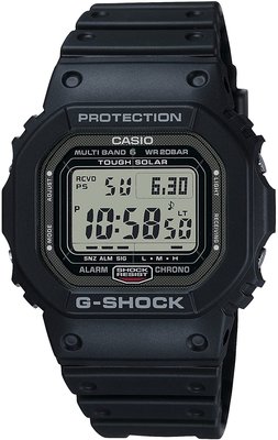 日本正版 CASIO 卡西歐 G-Shock GW-5000U-1JF 男錶 手錶 電波錶 太陽能充電 日本代購