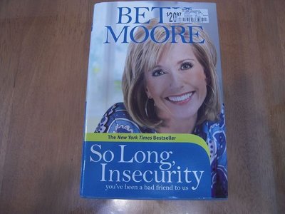 【新書】《So Long, Insecurity》ISBN: 9781414334721 Beth Moore