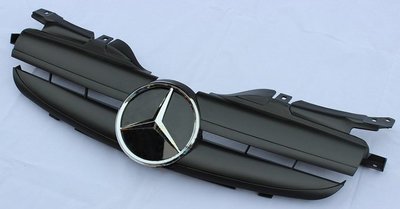 DJD22021701 BENZ 賓士 SLK R170 跑車款 霧黑 水箱罩 水箱護罩(依當月報價為準)