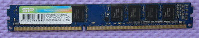 【窄版單面顆粒】SP 廣穎電通 Silicon Power DDR3-1600 4G 桌上型二手記憶體 (原廠終保)