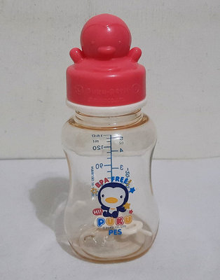 PUKU 藍色企鵝 PES 標準奶瓶/葫蘆奶瓶(粉紅)150ml