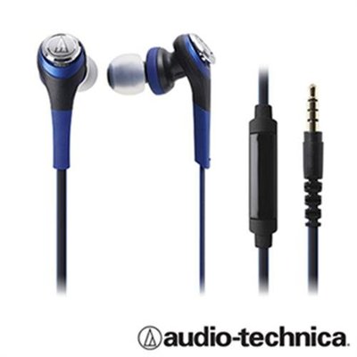 [反拍樂器] 鐵三角 ATH-CKS550iS 耳道式耳機 藍色